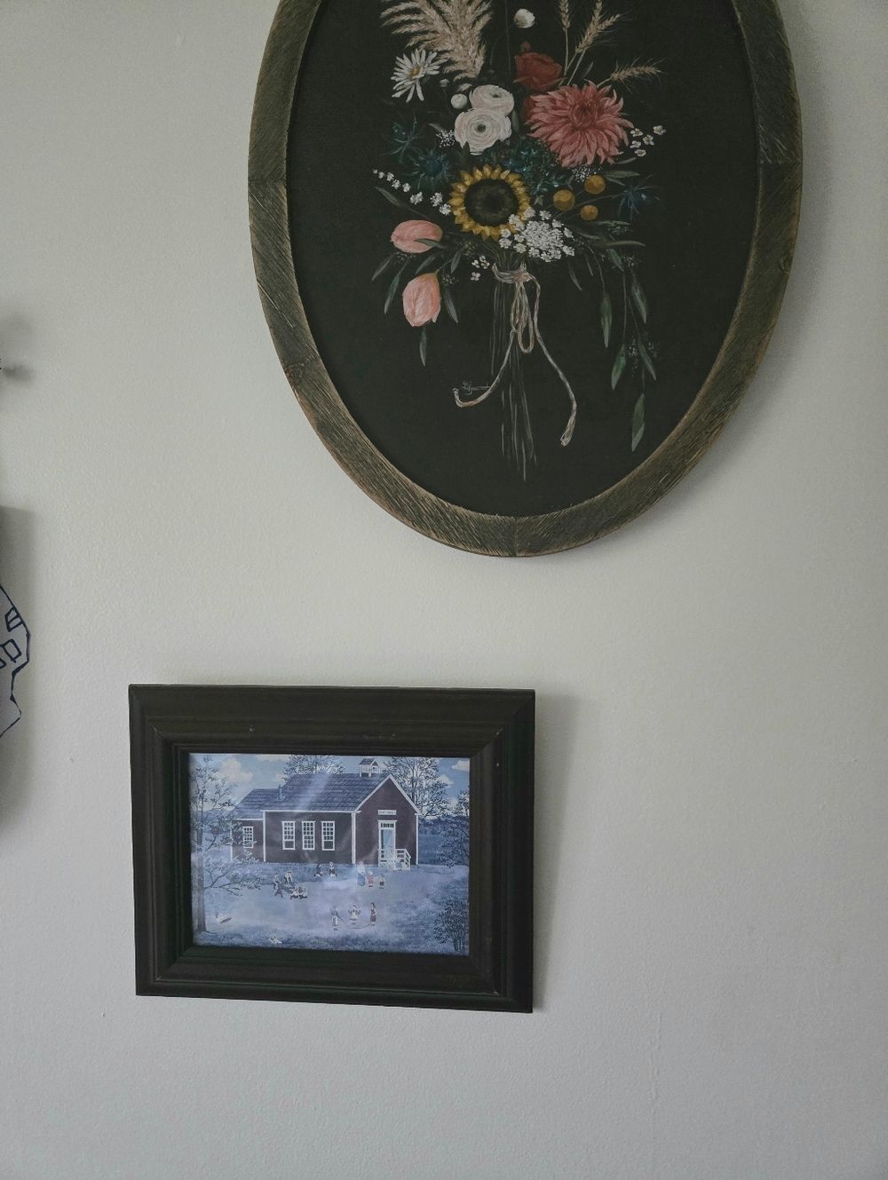 Vintage Constance Mayfeild Print "School Yard"